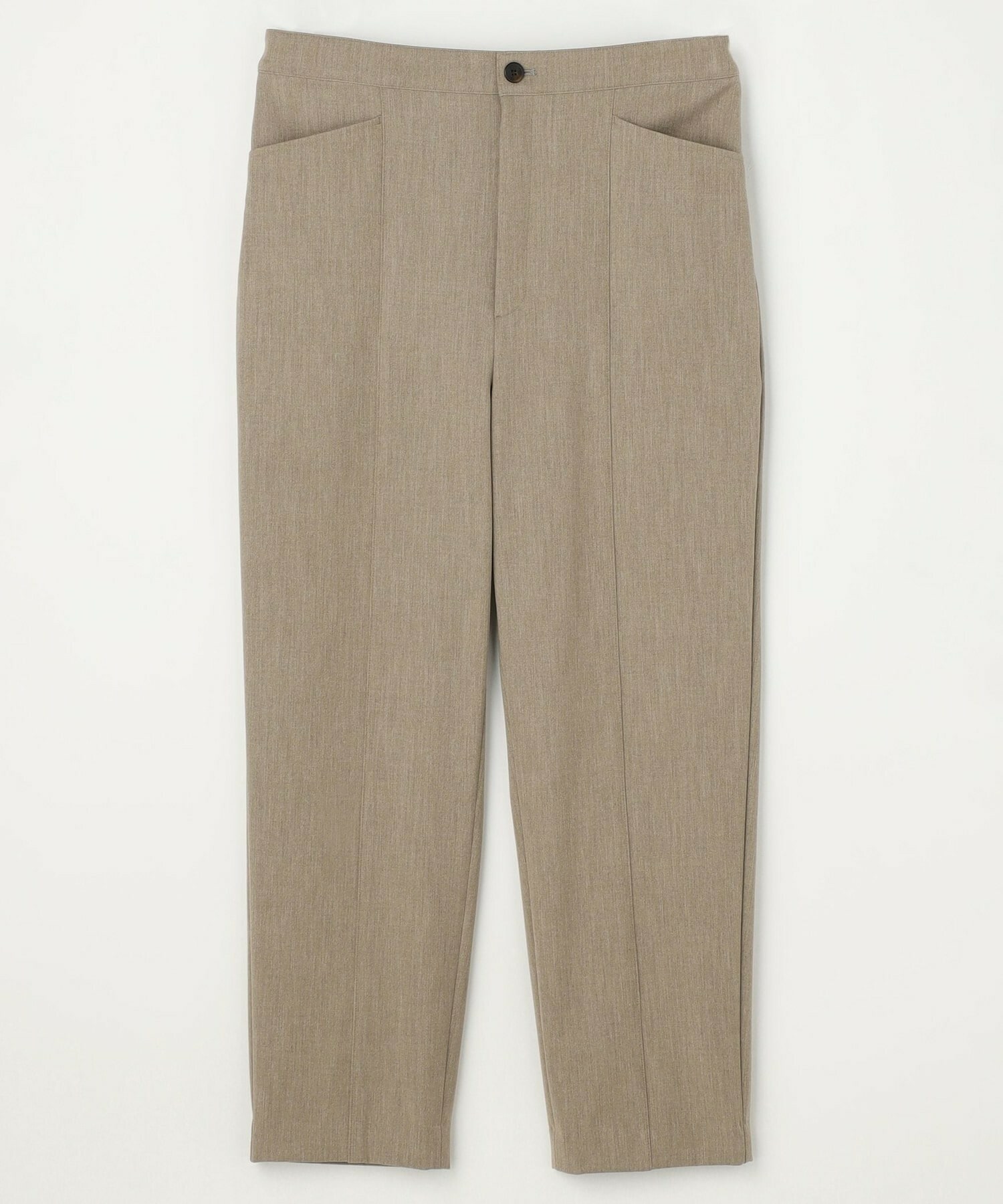 【L'EQUIPE】【Lサイズ】バックブラッシュツイルパンツ 詳細画像 モカ 1