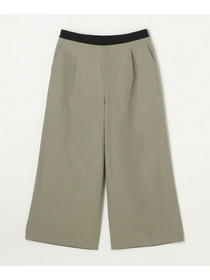 【L'EQUIPE】【Lサイズ】アセテートグログランパンツ 詳細画像 グリーン系その他 3