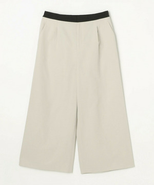 【L'EQUIPE】【Lサイズ】アセテートグログランパンツ 詳細画像 グレイッシュベージュ 1