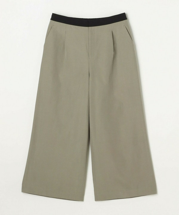 【Lサイズ】アセテートグログランパンツ 詳細画像 グリーン系その他 1