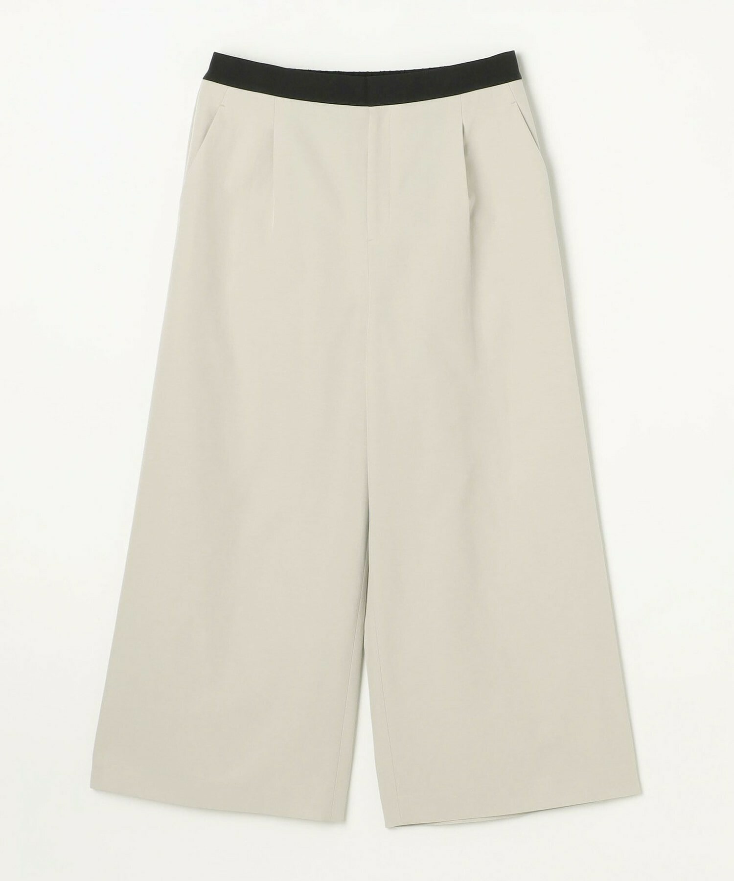 【L'EQUIPE】【Lサイズ】アセテートグログランパンツ 詳細画像 グレイッシュベージュ 1