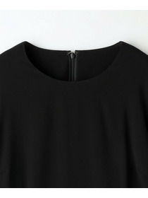 【L'EQUIPE】【Lサイズ】バックサテンワンピース＜現行素材＞ 詳細画像 ブラック 2