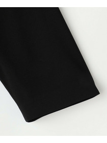 【L'EQUIPE】【Lサイズ】バックサテンワンピース＜現行素材＞ 詳細画像 ブラック 4