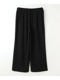 【L'EQUIPE】【Lサイズ】バックサテンパンツ＜現行素材＞ 詳細画像 ブラック 1