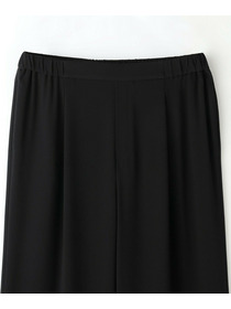 【L'EQUIPE】【Lサイズ】バックサテンパンツ＜現行素材＞ 詳細画像 ブラック 2