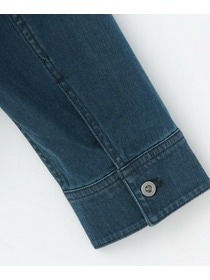 【L'EQUIPE】【Lサイズ】7ozストレッチデニムジャケット 詳細画像 ブルー系その他 8