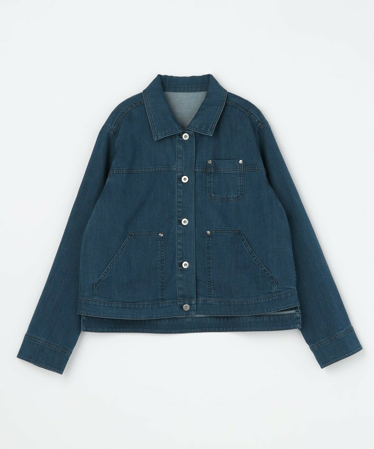 【L'EQUIPE】【Lサイズ】7ozストレッチデニムジャケット 詳細画像 ブルー系その他 5