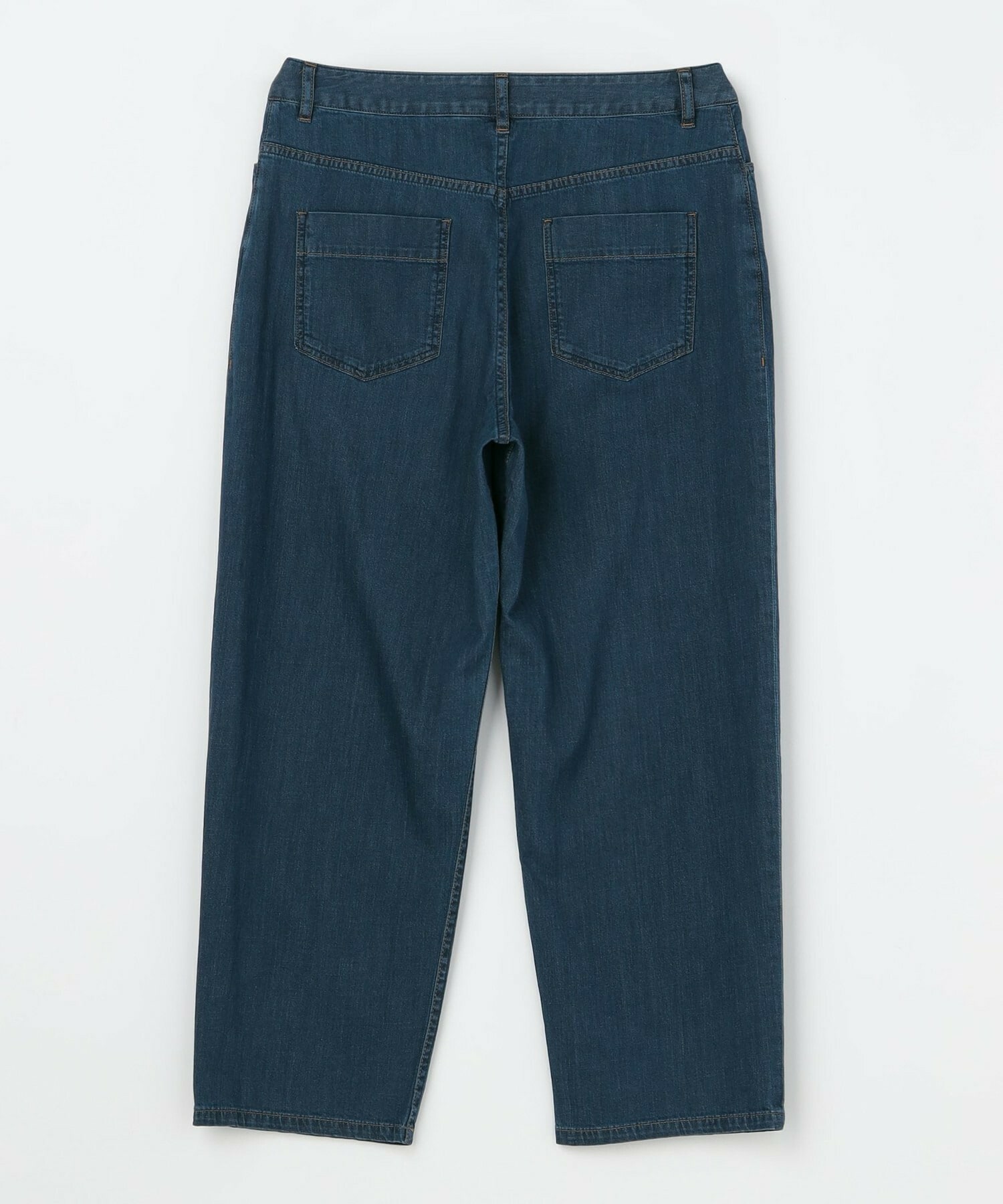 【L'EQUIPE】【Lサイズ】7ozストレッチデニムテーパードシルエットパンツ 詳細画像 ブルー系その他 1