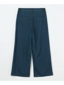 【L'EQUIPE】【Lサイズ】7ozストレッチデニムセミワイドパンツ 詳細画像 ブルー系その他 11