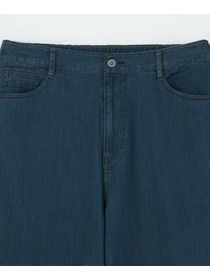 【L'EQUIPE】【Lサイズ】7ozストレッチデニムセミワイドパンツ 詳細画像 ブルー系その他 12