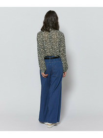 【L'EQUIPE】【Lサイズ】7ozストレッチデニムセミワイドパンツ 詳細画像 ブルー系その他 2