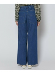 【L'EQUIPE】【Lサイズ】7ozストレッチデニムセミワイドパンツ 詳細画像 ブルー系その他 9