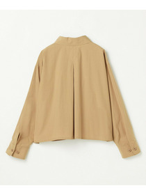 【L'EQUIPE】【Lサイズ】オーガニックコットンビンテージシャツブラウス 詳細画像 ベージュ 10