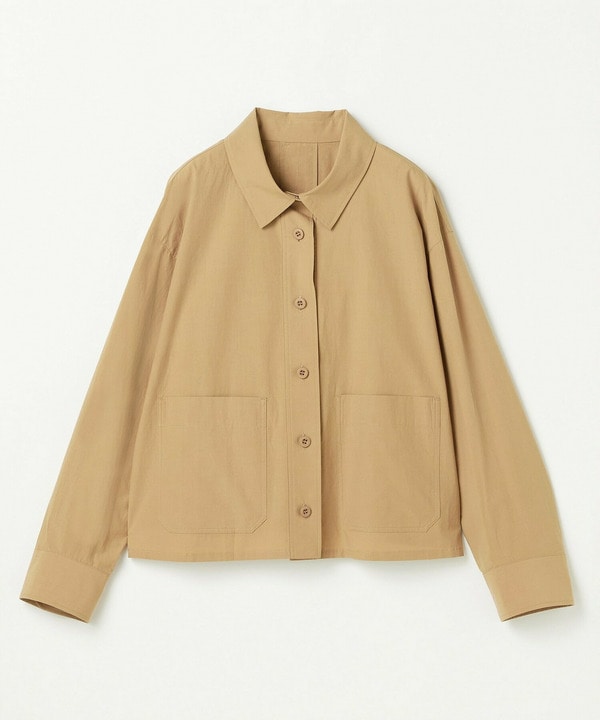 【L'EQUIPE】【Lサイズ】オーガニックコットンビンテージシャツブラウス