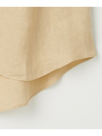 【L'EQUIPE】［eclat 2026年5月号掲載商品］【Lサイズ】ピュアリネンガーメントダイブラウス 詳細画像 ベージュ 11
