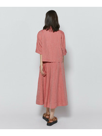 【L'EQUIPE】［eclat 2026年5月号掲載商品］【Lサイズ】ヘンプ麻シャツ 詳細画像 ブラック系その他 6