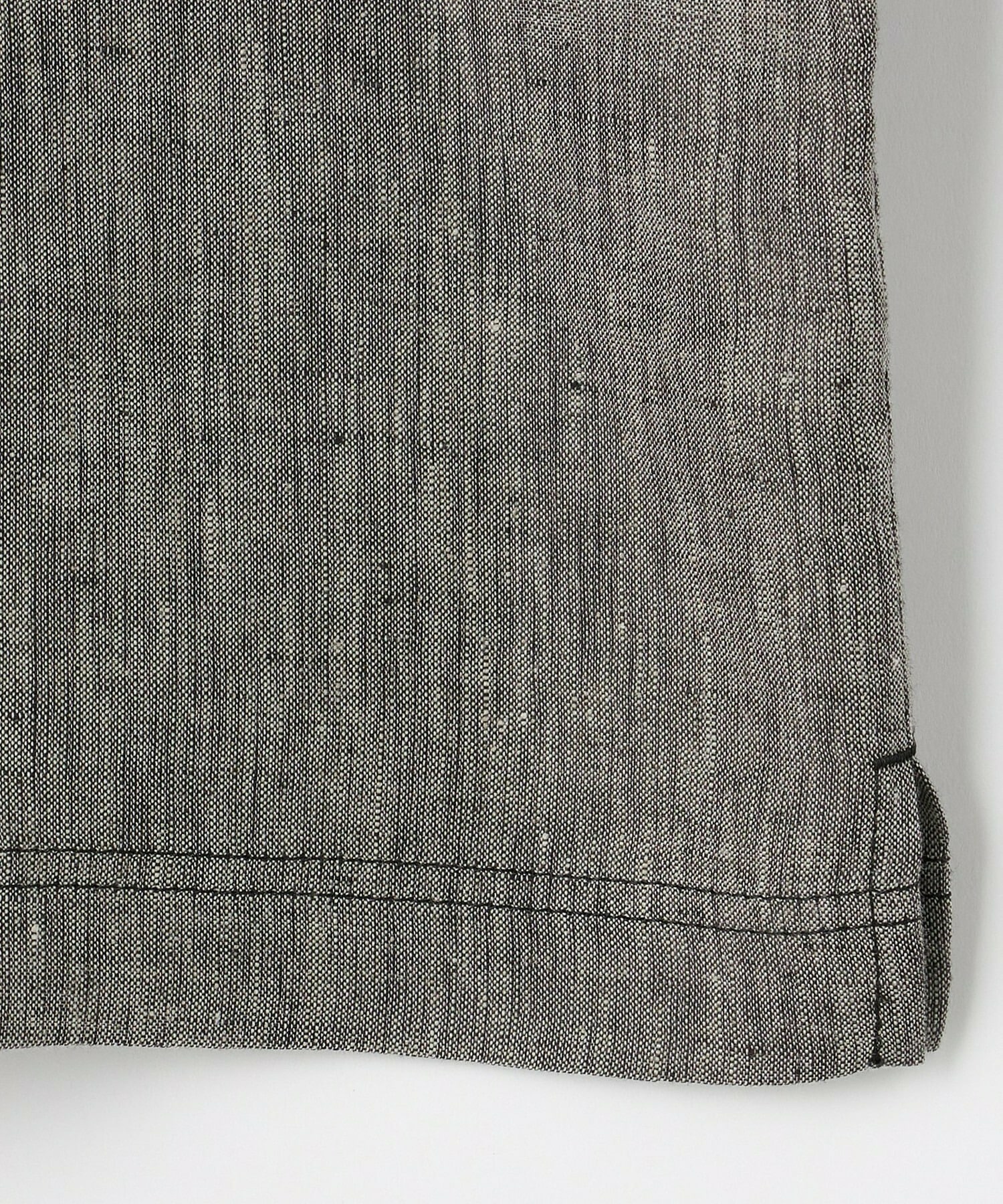 【L'EQUIPE】［eclat 2026年5月号掲載商品］【Lサイズ】ヘンプ麻シャツ 詳細画像 ブラック系その他 16