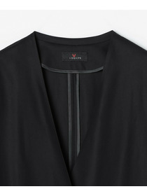 【L'EQUIPE】【Lサイズ】100/2オーガニックコットンジャケット 詳細画像 ブラック 2