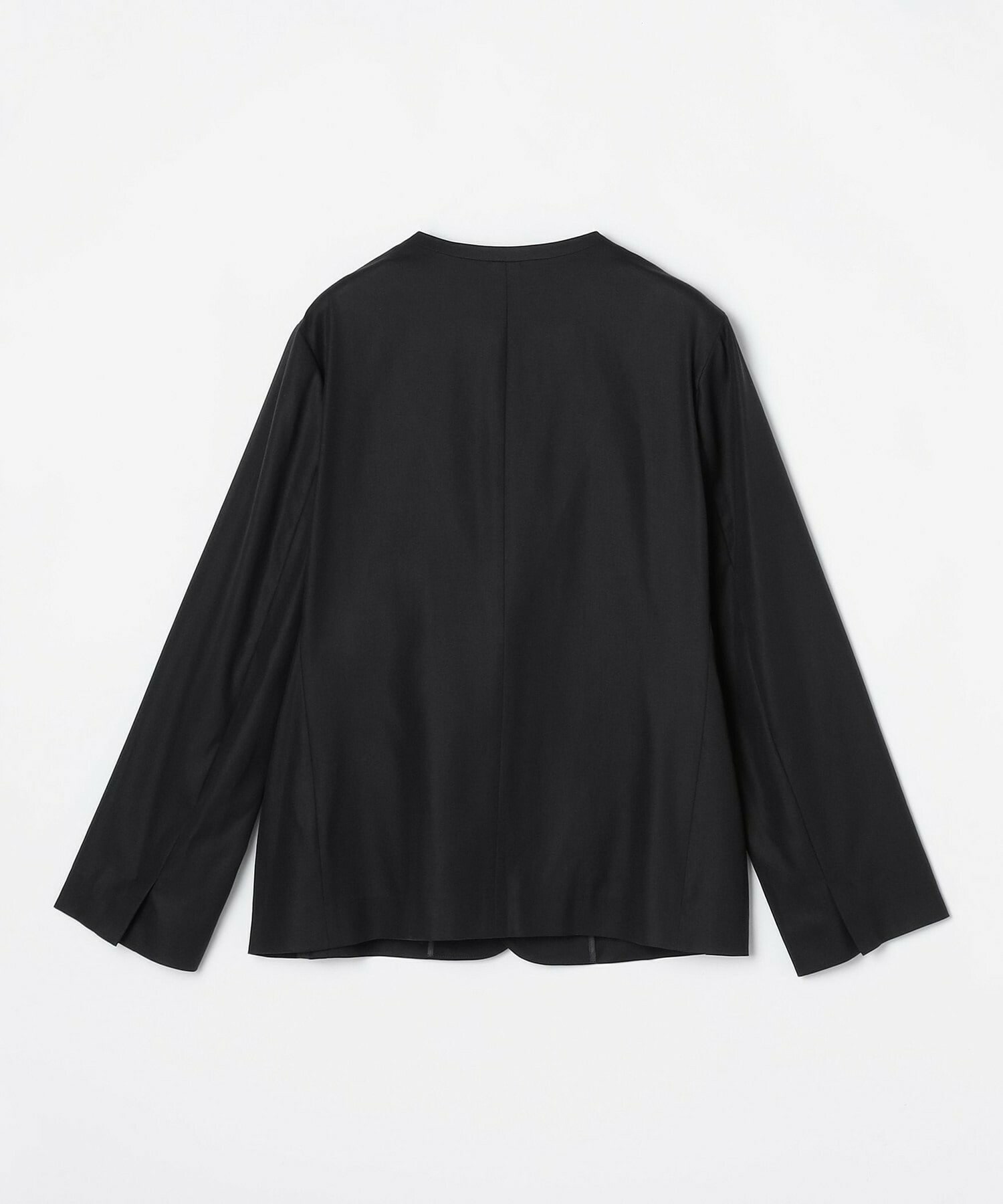 【L'EQUIPE】【Lサイズ】100/2オーガニックコットンジャケット 詳細画像 ブラック 1