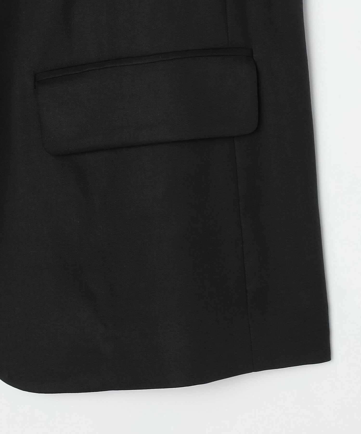 【L'EQUIPE】【Lサイズ】100/2オーガニックコットンジャケット 詳細画像 ブラック 4