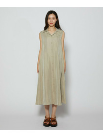 【L'EQUIPE】【Lサイズ】トリアセリネンクロスワンピース 詳細画像 セージグリーン 4