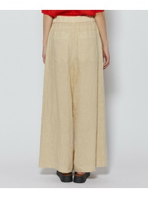 【L'EQUIPE】［eclat 2026年5月号掲載商品］【Lサイズ】ピュアリネンガーメントダイパンツ 詳細画像 ベージュ 10