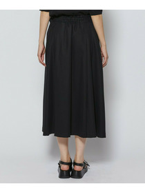 【L'EQUIPE】【Lサイズ】100/2オーガニックコットンスカート 詳細画像 ブラック 5