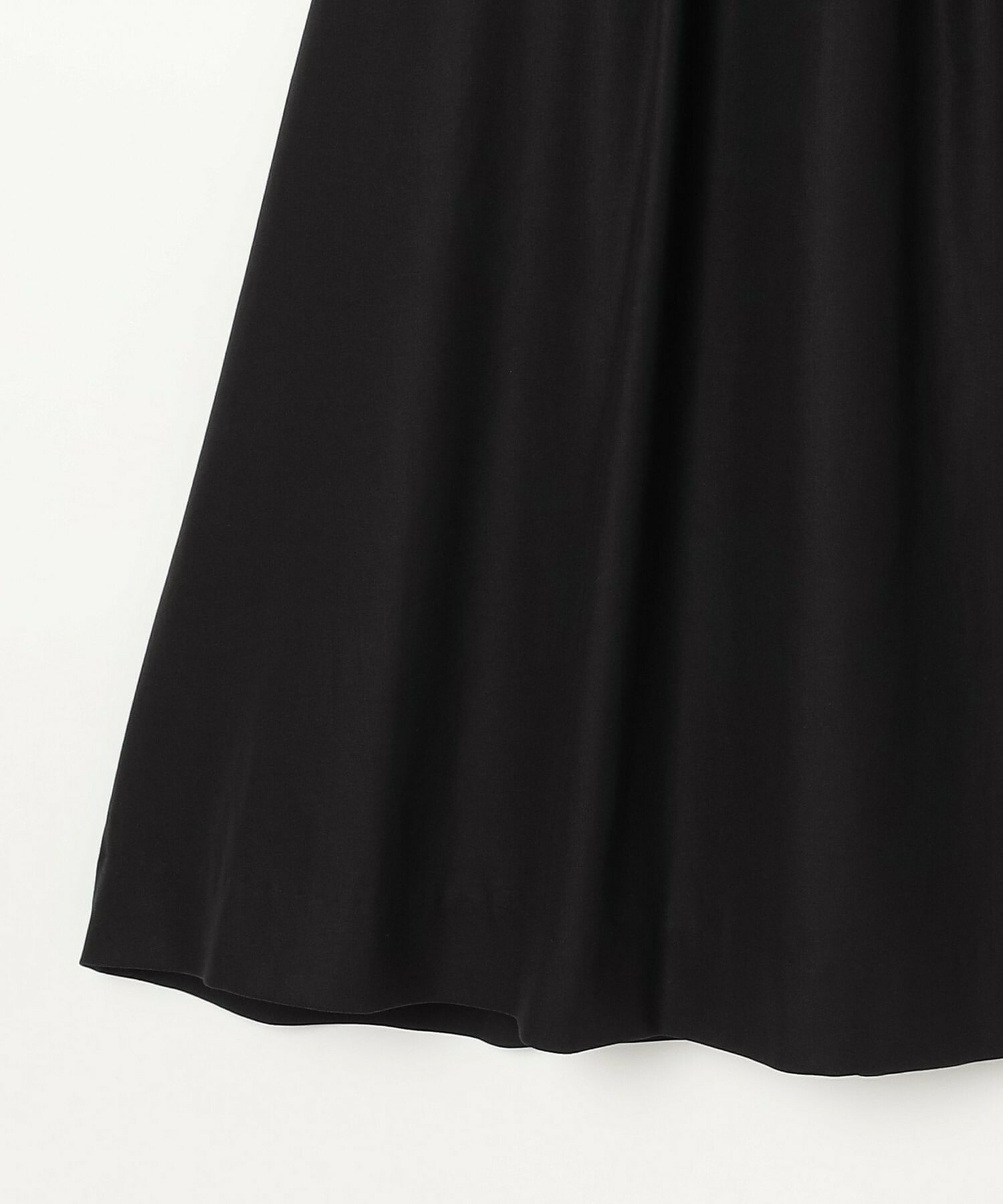 【L'EQUIPE】【Lサイズ】100/2オーガニックコットンスカート 詳細画像 ブラック 11
