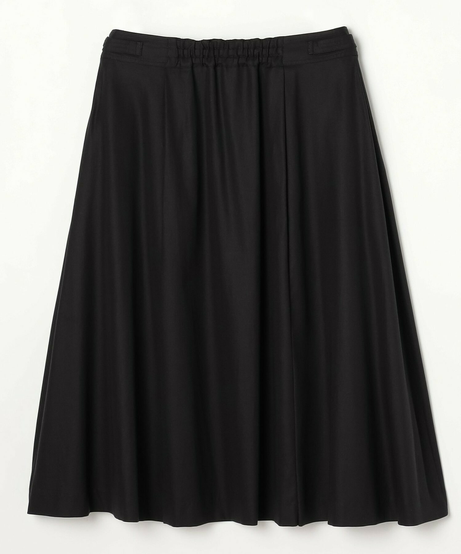 【L'EQUIPE】【Lサイズ】100/2オーガニックコットンスカート 詳細画像 ブラック 7