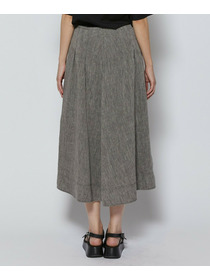 【L'EQUIPE】［eclat 2026年5月号掲載商品］【Lサイズ】ヘンプ麻スカート 詳細画像 ブラック系その他 10