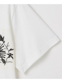 【L'EQUIPE】【大きいサイズ】オーガンジー刺繍Tシャツ 詳細画像 ホワイト 13