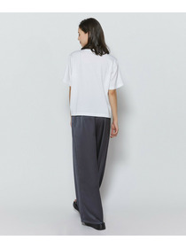 【L'EQUIPE】【Lサイズ】オーガンジー刺繍Tシャツ 詳細画像 ホワイト 3