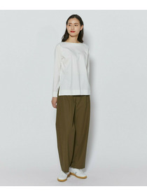 【L'EQUIPE】【Lサイズ】パーフェクトコットンカットソー 詳細画像 ホワイト 1