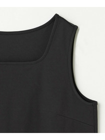 【L'EQUIPE】【Lサイズ】ベアスムーススクエアタンクトップ 詳細画像 ブラック 10