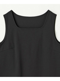 【L'EQUIPE】【Lサイズ】ベアスムーススクエアタンクトップ 詳細画像 ブラック 9