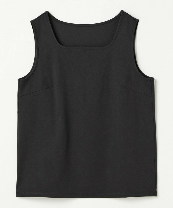 【Lサイズ】ベアスムーススクエアタンクトップ 詳細画像 ブラック 1