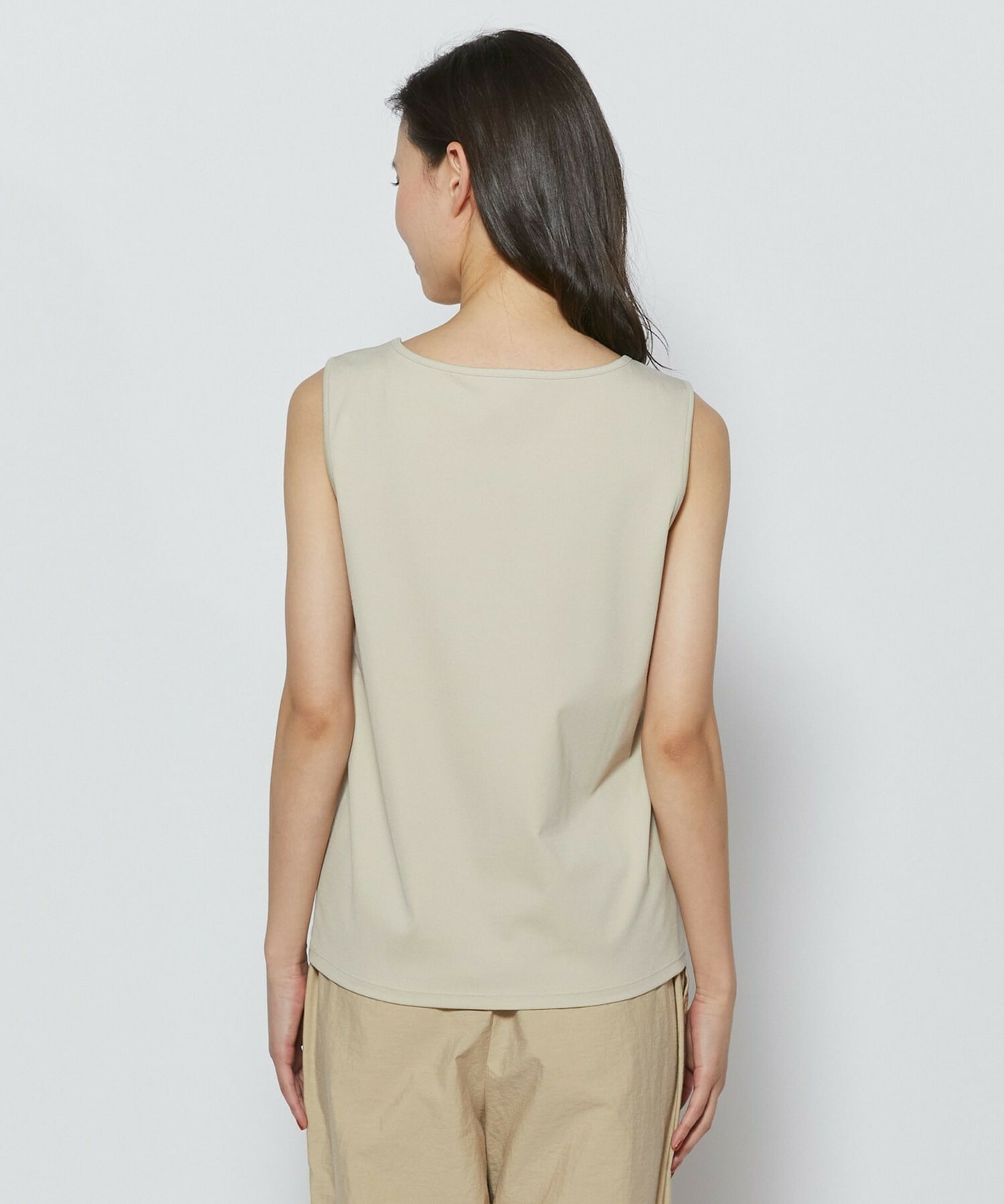 【L'EQUIPE】【Lサイズ】ベアスムーススクエアタンクトップ 詳細画像 ブラック 6