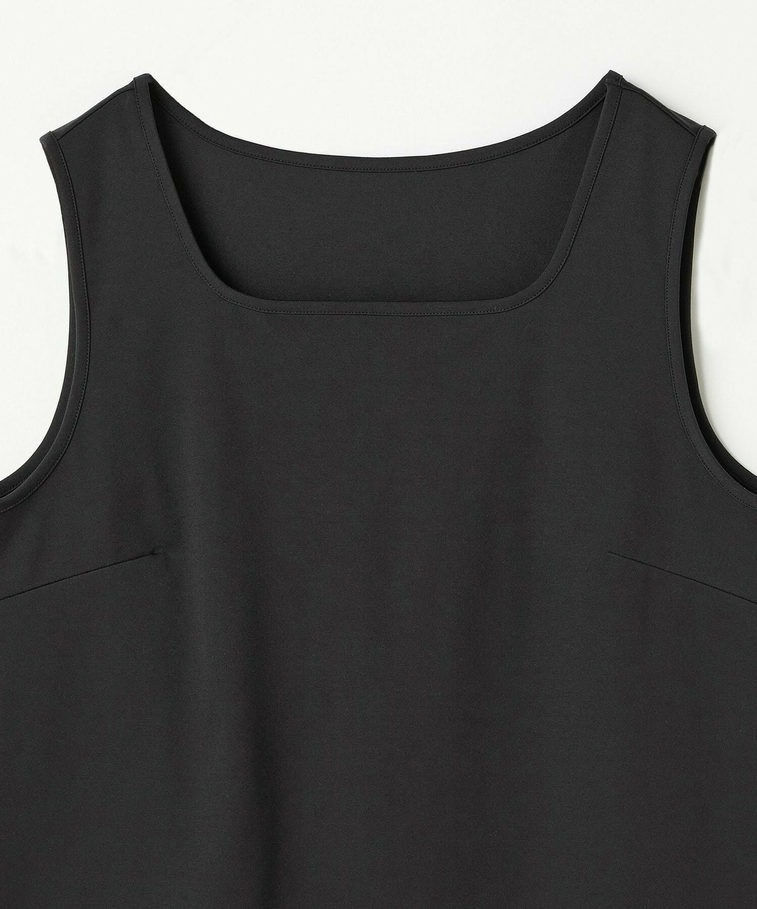 【L'EQUIPE】【Lサイズ】ベアスムーススクエアタンクトップ 詳細画像 ブラック 9