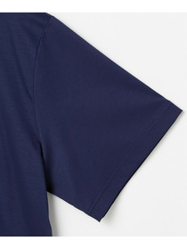 【L'EQUIPE】【大きいサイズ】サークル刺繡Tシャツ 詳細画像 ネイビー 14