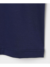 【L'EQUIPE】【大きいサイズ】サークル刺繡Tシャツ 詳細画像 ネイビー 15