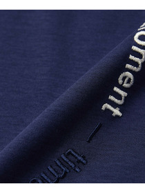 【L'EQUIPE】【大きいサイズ】サークル刺繡Tシャツ 詳細画像 ネイビー 16