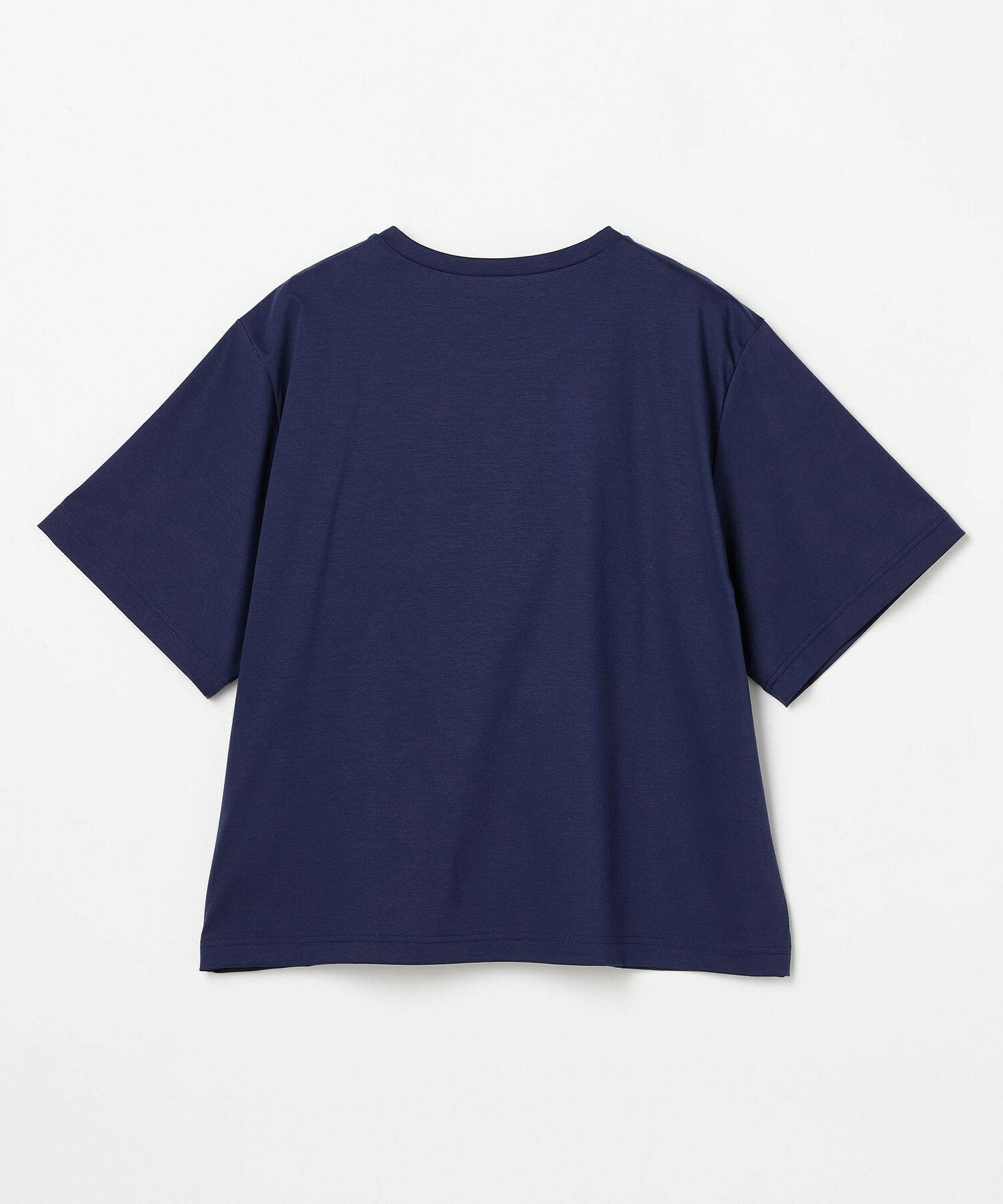 【L'EQUIPE】【大きいサイズ】サークル刺繡Tシャツ 詳細画像 ネイビー 11