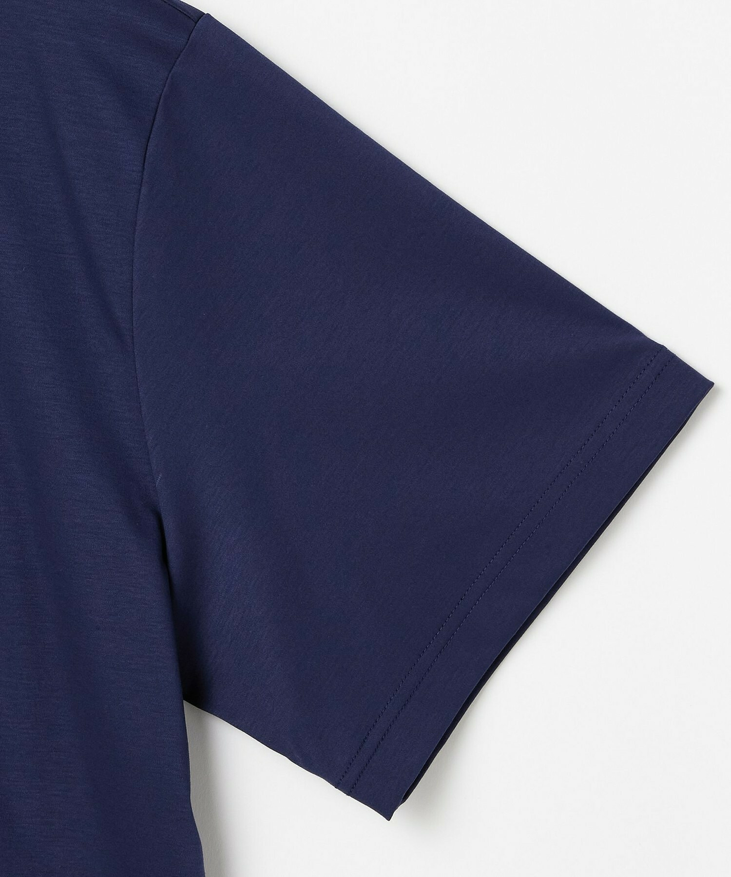 【L'EQUIPE】【大きいサイズ】サークル刺繡Tシャツ 詳細画像 ネイビー 14