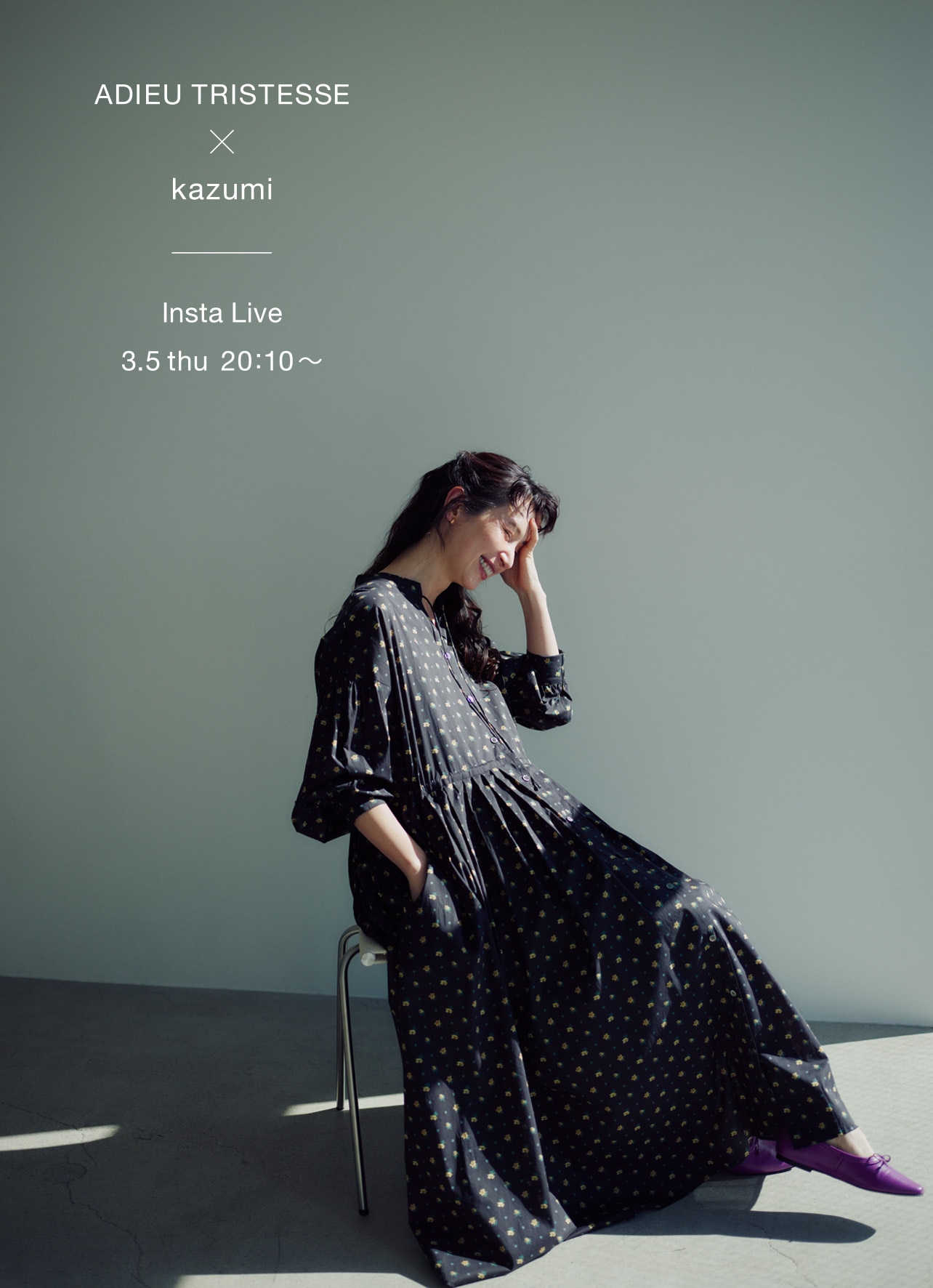 ADIEU TRISTESSE × kazumi Insta Live