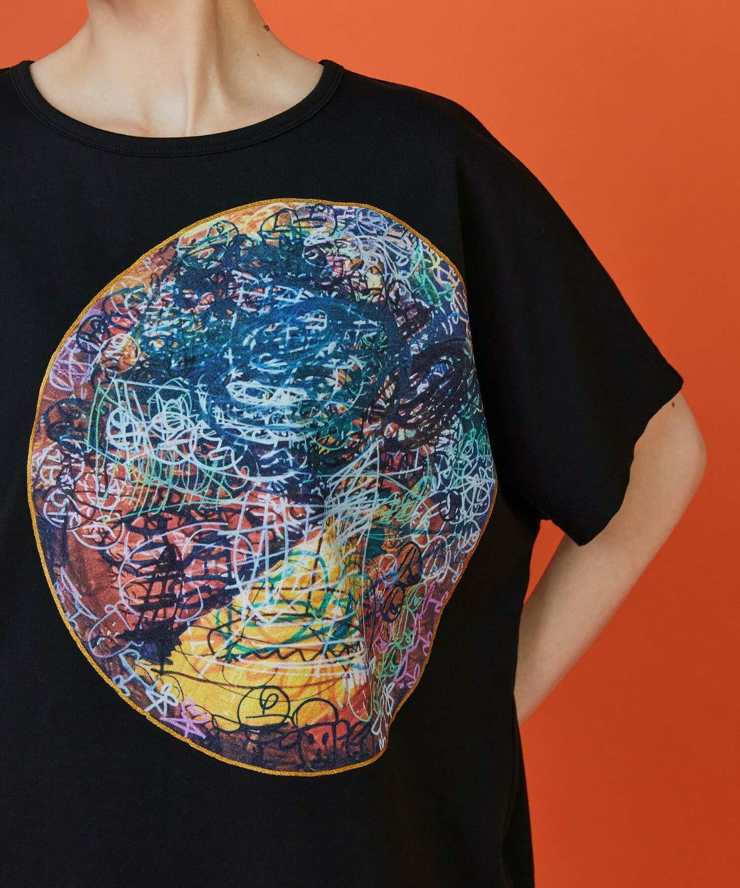 【FRAPBOIS】SYU-T2 Tシャツ 詳細画像 ブラック 11