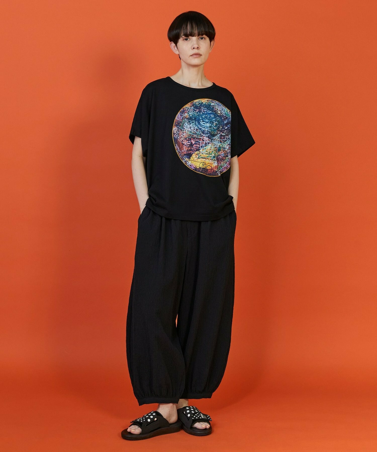 【FRAPBOIS】SYU-T2 Tシャツ 詳細画像 ブラック 12