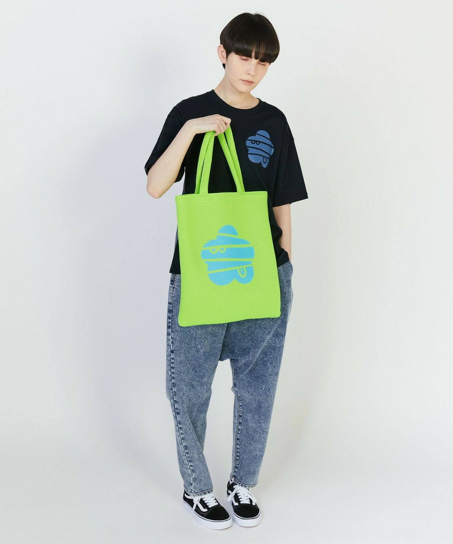 【FRAPBOIS PARK】カラートート 詳細画像 ブラック 10