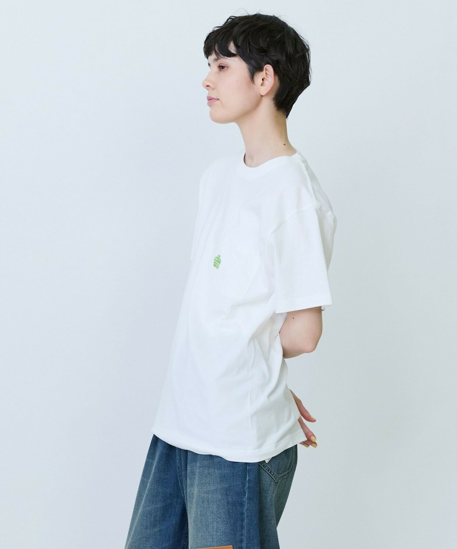 【FRAPBOIS PARK】パークポケTシャツ 詳細画像 ブラック 1
