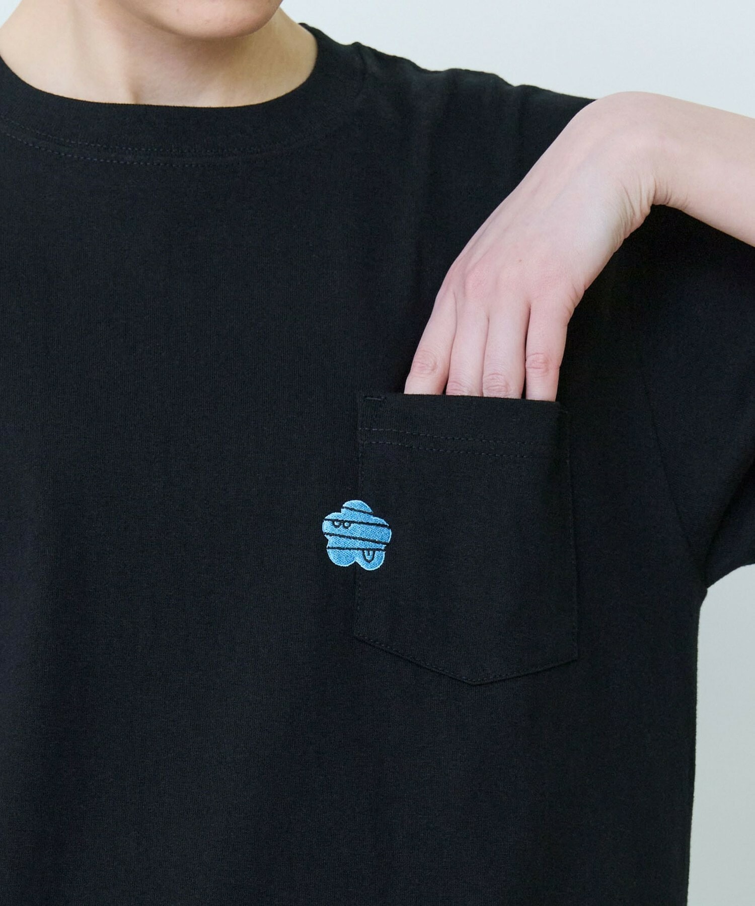 【FRAPBOIS PARK】パークポケTシャツ 詳細画像 ブラック 13