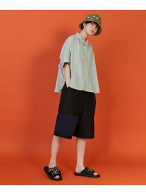 【FRAPBOIS】ミックショートパンツ 詳細画像 ブラック 18